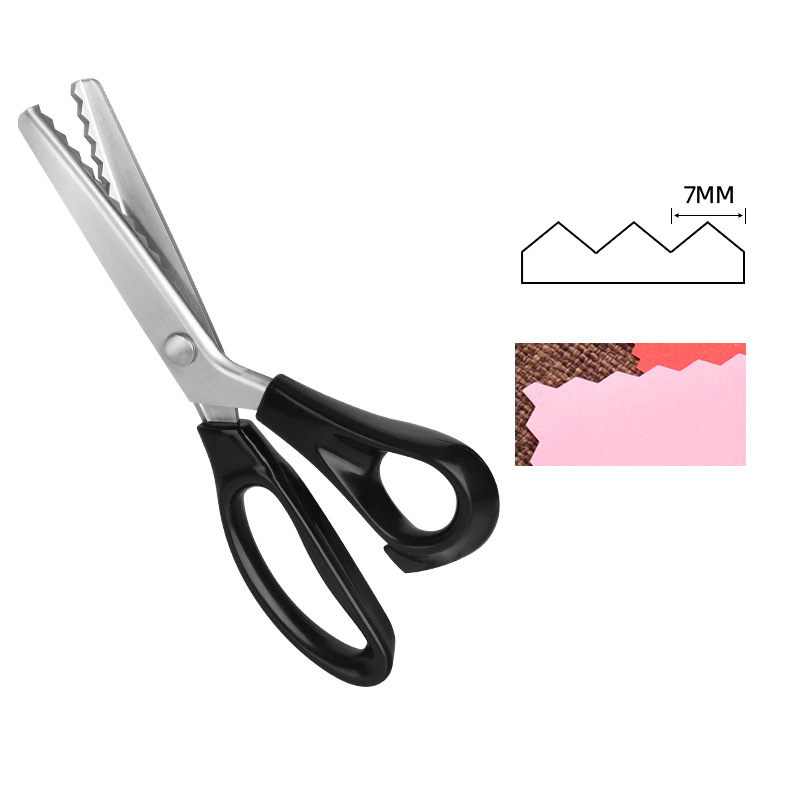 🔥✂️ Recézett textil olló, 5 méretben kapható.