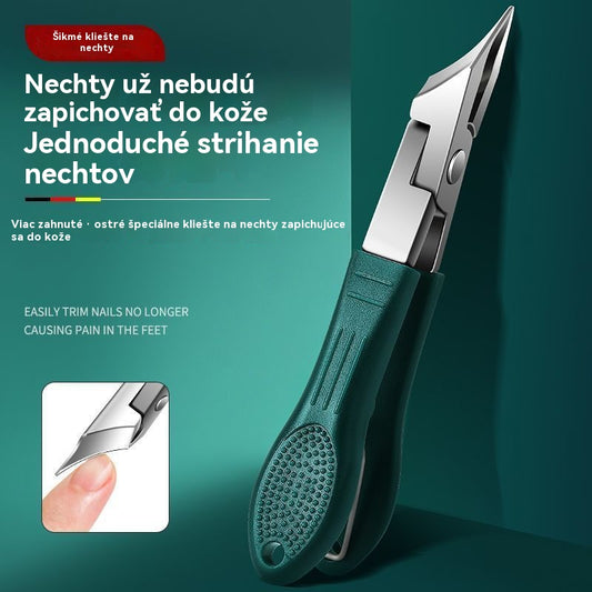 🙌【3 darabos készlet】✂️💅 Új ultravékony ferde körömvágó olló, otthoni körömápolási eszközök