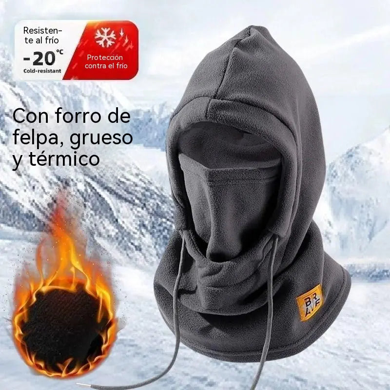 🔥【Vásárolj 1-et, kapsz 1-et ingyen】❄️ Teljes takarást biztosító, polárbéléses termikus sapka, amely akár -20 Celsius-fokig is melegen tart. ⛷️ Ideális síeléshez, motorozáshoz és szabadtéri tevékenységekhez.