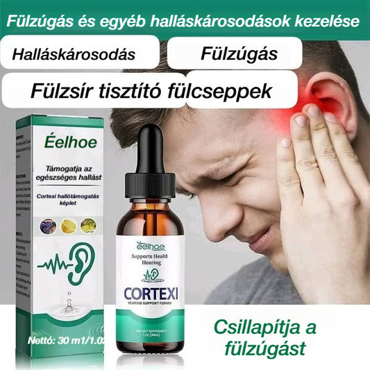 👍👂【Két üveg 8900 Ft】Fülzsír tisztító fülcseppek