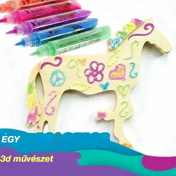 🎁【Vásárolj 1-et, kapsz 2-t ingyen】【2 darab 8800 Ft】3D nyomtatótoll gyerekeknek: Popcorn buborék rajzolás (DIY)
