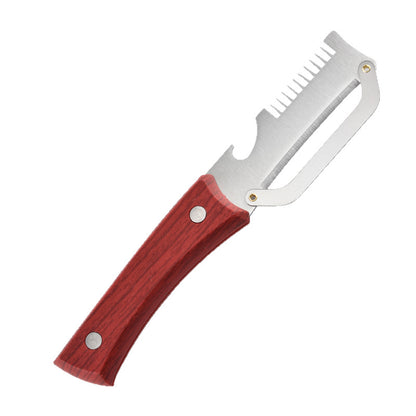 ✅ Kupite enega, dobite enega gratis (2 izdelka) 🧅🔪 3-v-1 večnamenski kuhinjski lupilnik: lupi, reže in odpira kozarce! 🔥