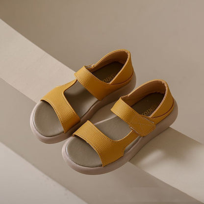 🔥 【35–43】2026 Damskie sandały casualowe w stylu retro — miękka skóra, wygodna podeszwa