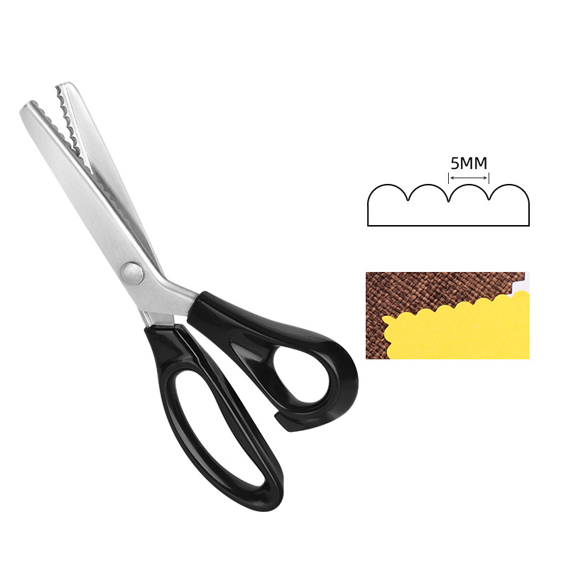 🔥✂️ Recézett textil olló, 5 méretben kapható.