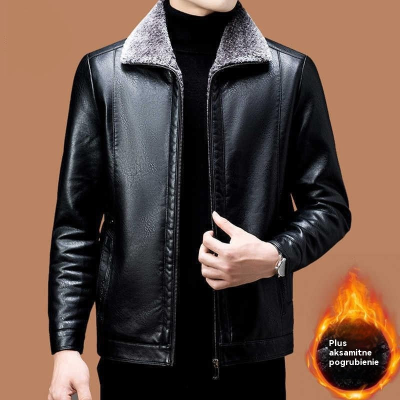 🔥【Kiárusítás】🔥【M-3XL】🖤2026 Férfi téli puha, vastag báránybőr kabát, hétköznapi viselet
