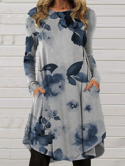 🔥✨ 【S-5XL】Új ruha vintage etnikai stílusban, különféle virágdíszítésekben
