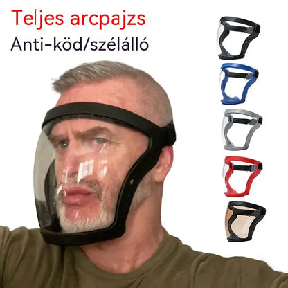 💥【50% kedvezmény】Nagy felbontású átlátszó védőmaszk (további védőpamutszűrő 20db)