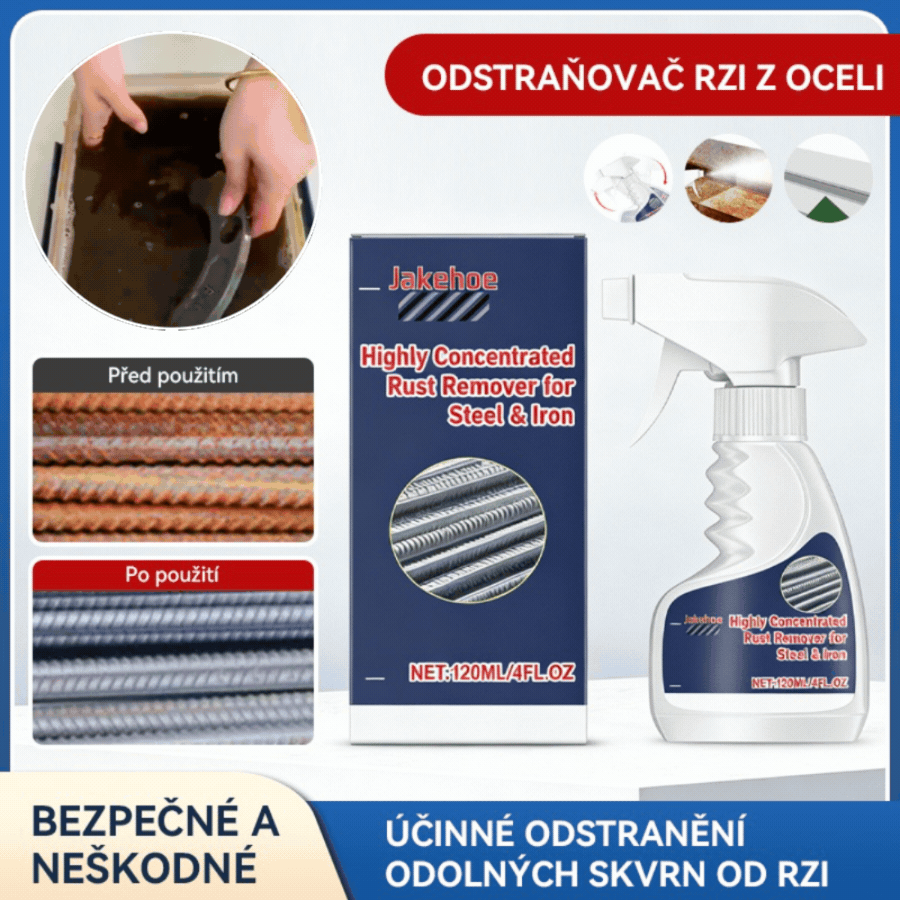 【1-et fizet, 2-t kap】🔥 Magas koncentrációjú acél- és rozsdaeltávolító