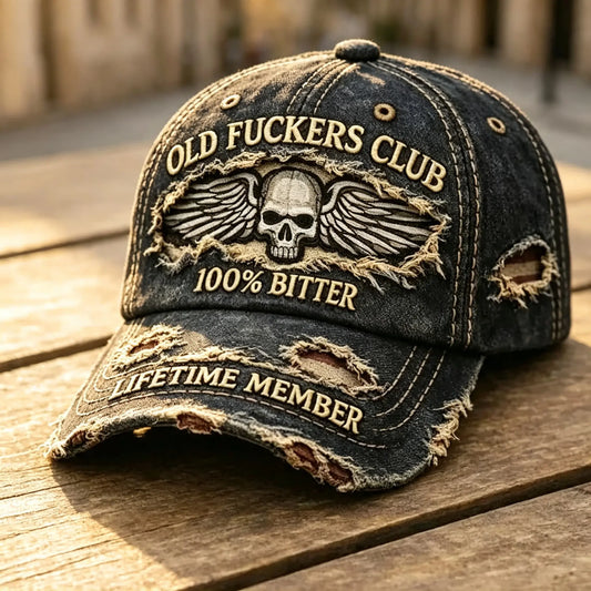 ❤️50% popust🧢Klub starejših fantov – retro baseball kapa