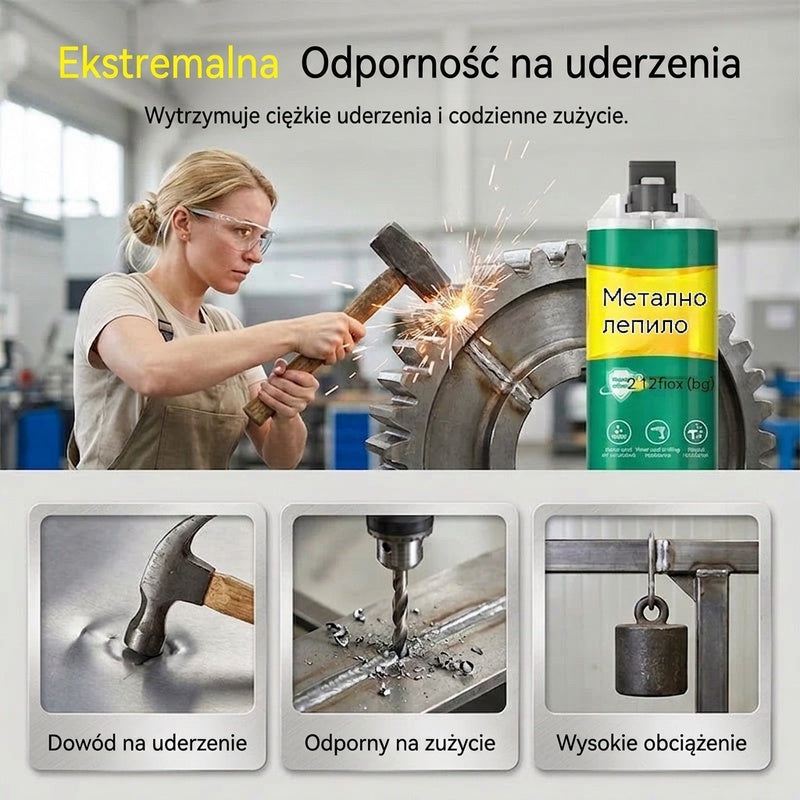 【Zestaw 3 sztuk】 Tylko 99 zł 🔥50% zniżki przez ograniczony czas! 🛠️ Mocny klej AB do naprawy metalu