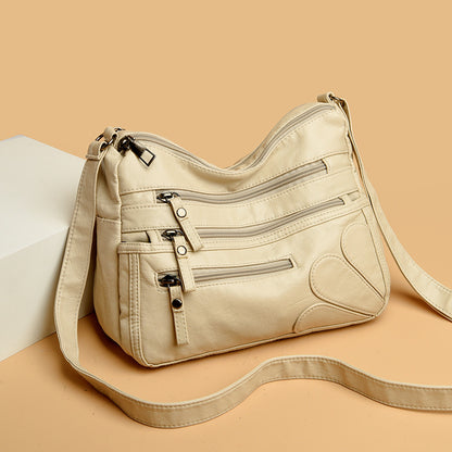 💥👜Nowa kolekcja 2026 – damska torba na ramię z miękkiej skóry o dużej pojemności