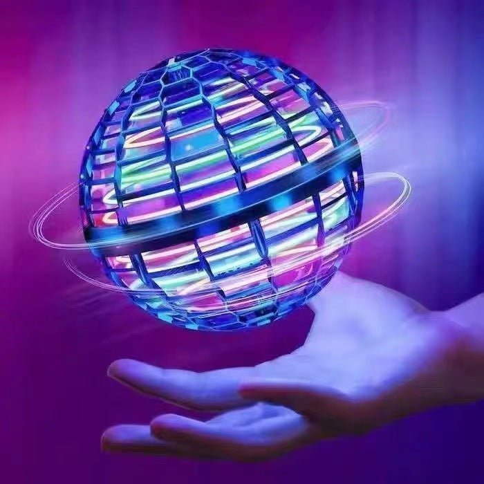 🛸🪐🌀 UFO intelligens indukciós forgó labda, varázslatos repülő labda, felfüggesztett labda, ujjbegyre világító varázslat