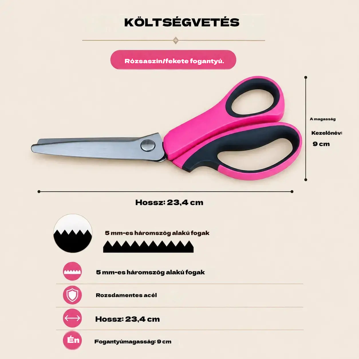 ✂️🧵Multifunkcionális kézműves olló, könnyedén készíthetsz gyönyörű csipkét!