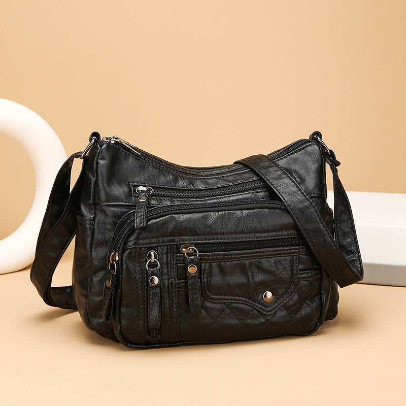 💥👜2026 új, nagy kapacitású puha bőr válltáska/crossbody táska