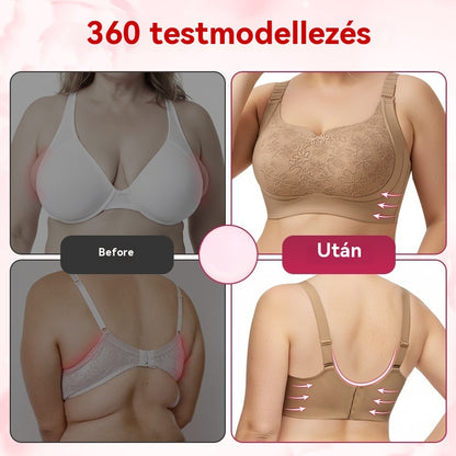 Állítható emelő melltartó nagyobb keblekhez, kényelmes viselet