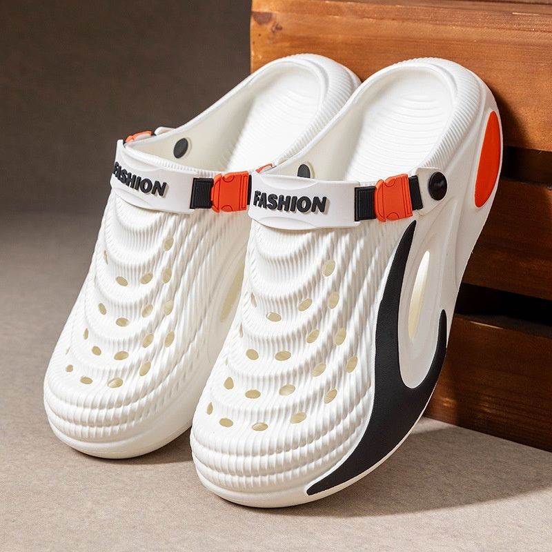 👟 -50% Most! 🌬️ Férfi szandál vastag EVA talppal – könnyű, csúszásmentes, légáteresztő 🏃‍♂️ Tökéletes strandra, edzéshez, hétköznapokra!