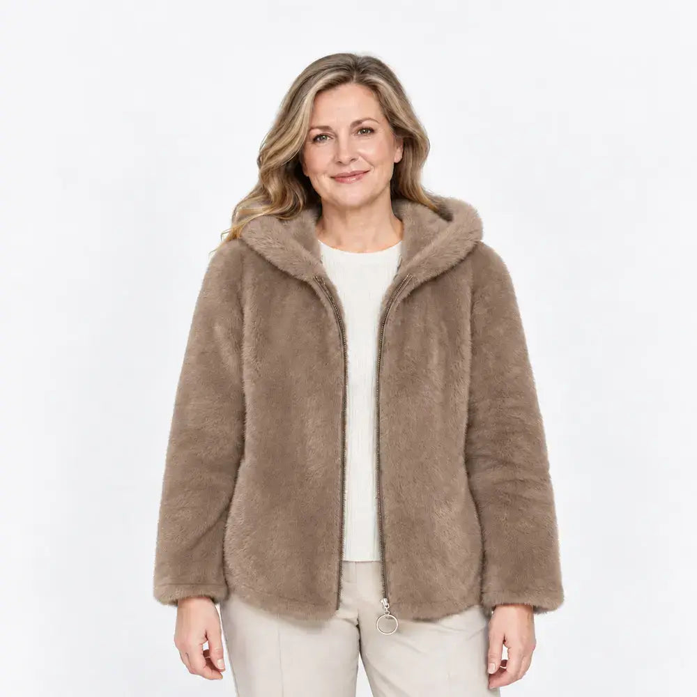 【M-7XL】Ingyenes téli polárdzseki – vastag, kétoldalas, kapucnis, bélelt, cipzáras