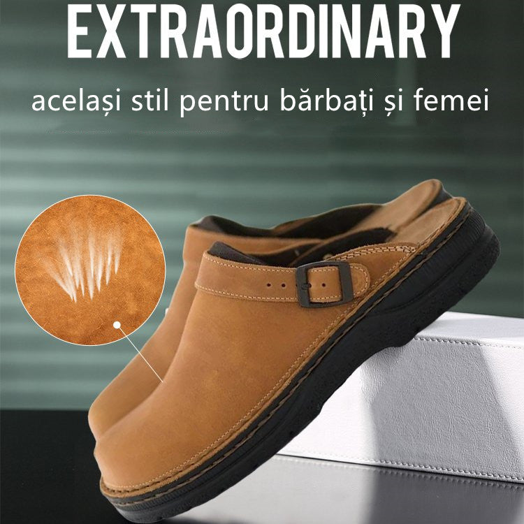 ✨[39-48] 😎Puha talpú alkalmi bőr papucs
