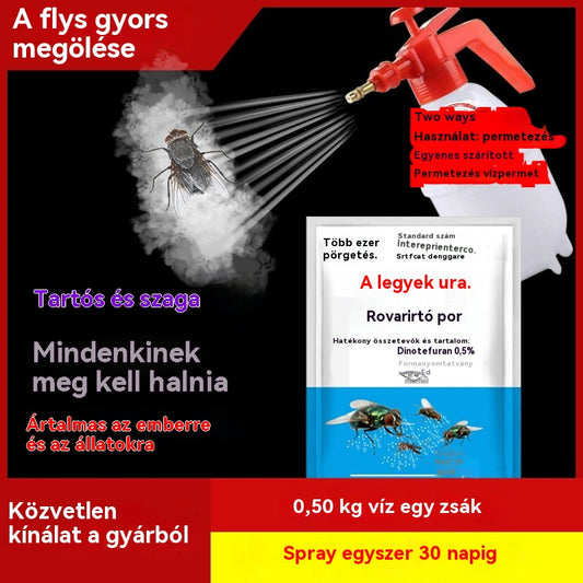 🦟Kifejezetten szúnyogok és legyek irtására tervezték a farmokon, egy csomag elpusztítja a bolhákat/szöcskéket/csótányokat/legyeket/szúnyogokat!