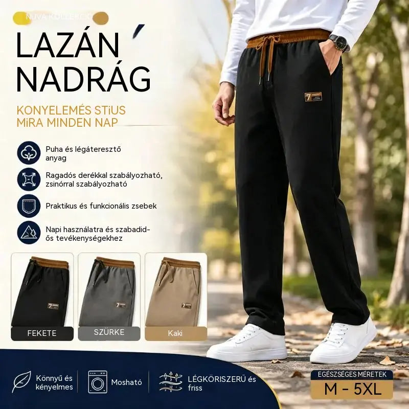 🔥🔥【Különleges ajánlat】Új, kiváló minőségű, hétköznapi pamutnadrág