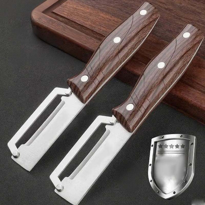 【Αγοράστε 1 Πάρτε 1 Δωρεάν】🔪🍽️ Πολυλειτουργικός Αποφλοιωτής Κουζίνας 4 Τεμαχίων