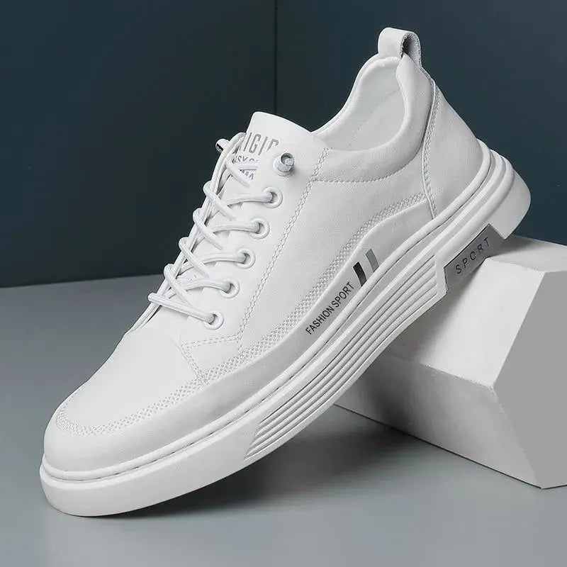 【39-44】2026 Męskie oddychające skórzane buty biznesowe casual
