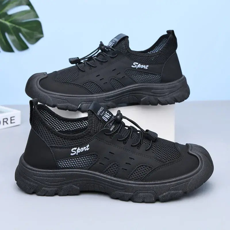 👟 Oferta de verano 🏆【Talla 38-45】Nuevos zapatos casuales de malla transpirables para hombre 2026, ligeros y cómodos, ideales para deporte y uso casual, con suela suave y antideslizante