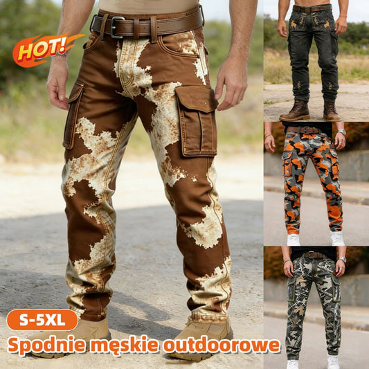 ⏳OSTATNI DZIEŃ WYPRZEDAŻY! 50% ZNIŻKI!🔥Męskie spodnie taktyczne wojskowe, wiatroszczelne i ocieplane.