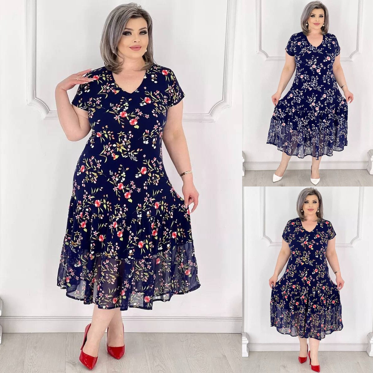 💥49% zniżki💥【Kup jeden, a drugi dostaniesz gratis】💕【S-5XL】Wysokiej jakości, wygodne i modne sukienki
