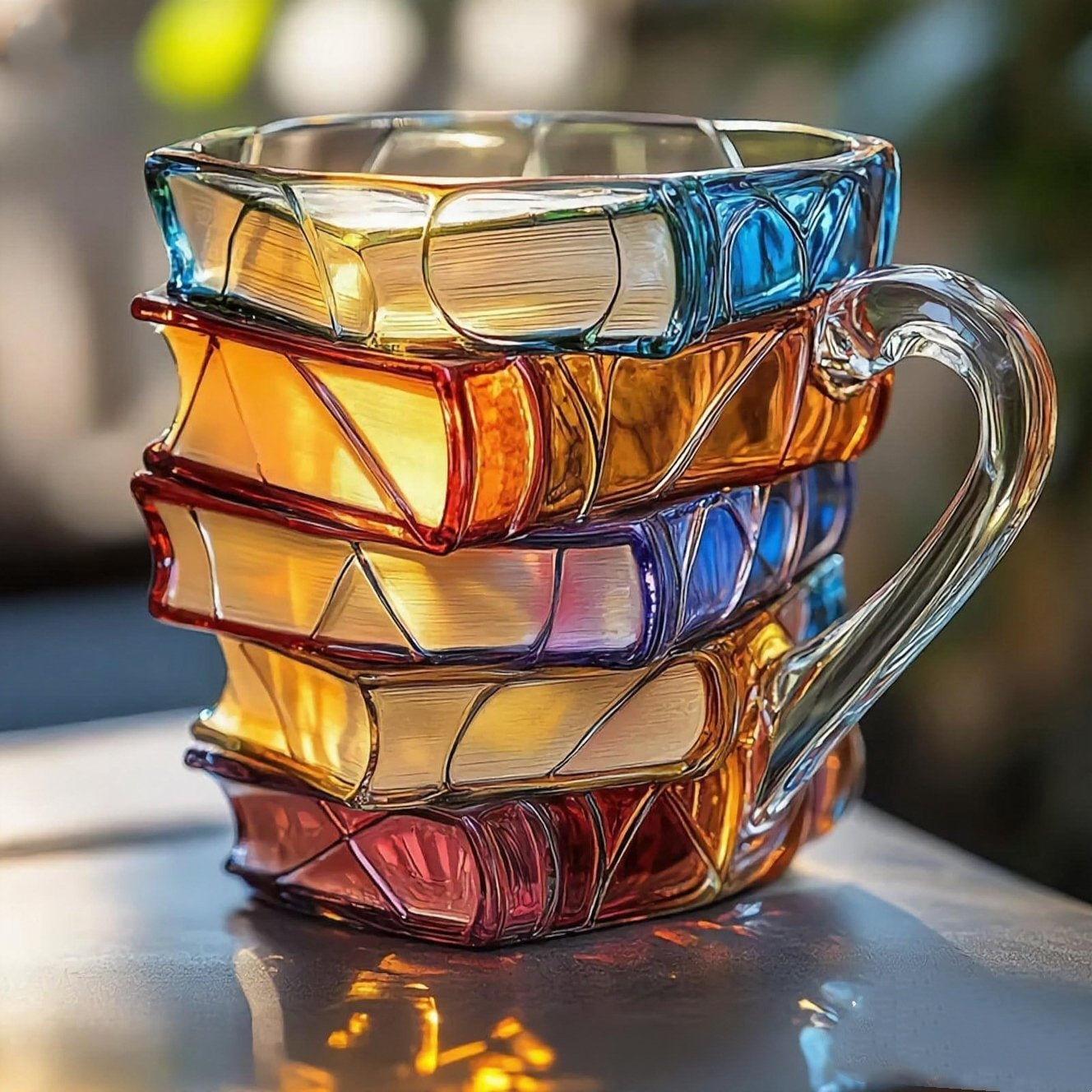 ☕【Korlátozott ideig érvényes kedvezmény🔥】Legkelendőbb kávéscsésze📚3D festett, könyv alakú kávéscsésze