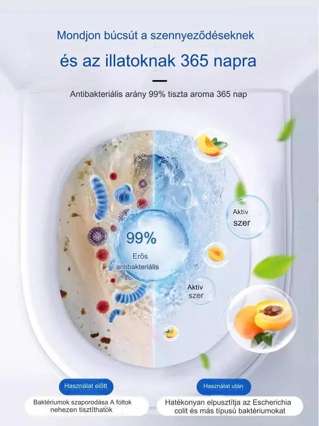🌟【Vásárolj 1-at, kapsz 2-at ingyen】Erős WC-tisztító pezsgőtabletták