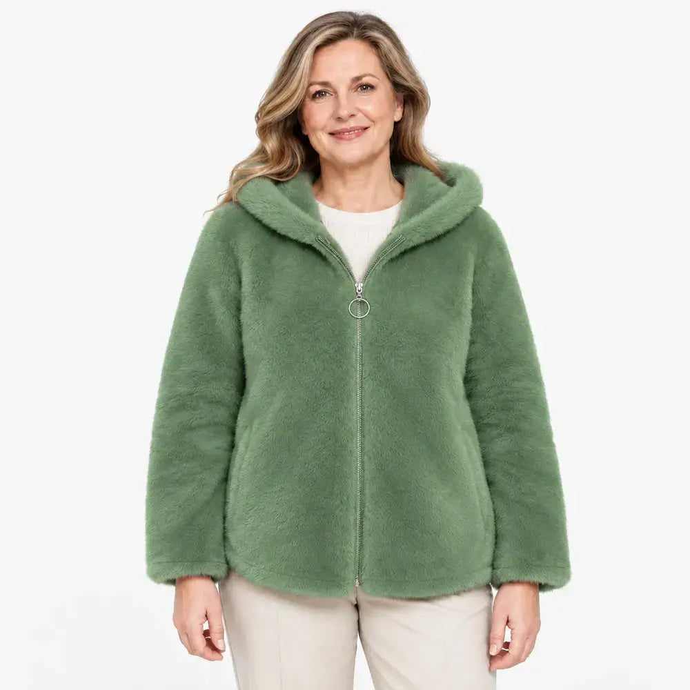【M-7XL】Ingyenes téli polárdzseki – vastag, kétoldalas, kapucnis, bélelt, cipzáras