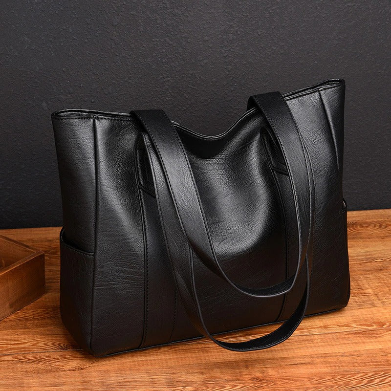 ✨👜【Nagy kapacitású】Női puha bőr válltáska