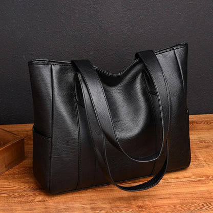 ✨👜【Nagy kapacitású】Női puha bőr válltáska