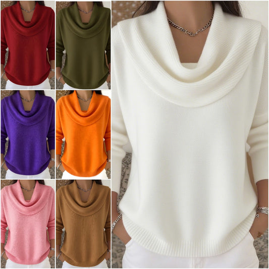 🔥【S–3XL】Nov pulover enobarvni za jesen/zimo 2026 · Mehek, topel · -50% + hitra dostava