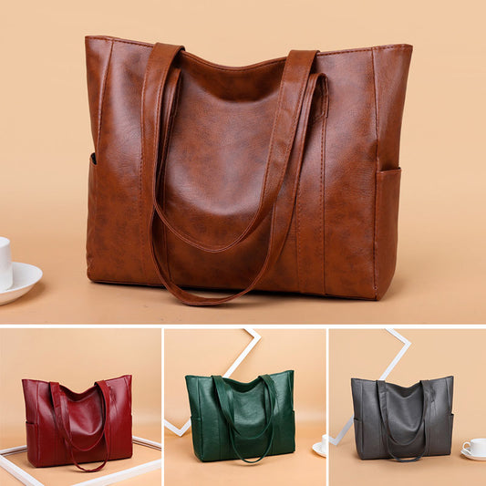 ✨👜【Nagy kapacitású】Női puha bőr válltáska