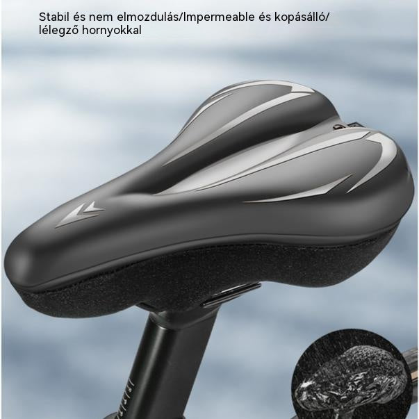 🚲Hegyikerékpár nyeregvédő, erős, vízálló, ultrapuha szilikonbőrből készült.