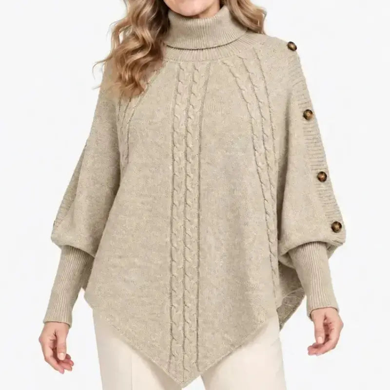 【S-3XL】Kötelező darab ősszel és télen! Ez a meleg kötött köpeny könnyedén elrejti az alakhibákat. ✨