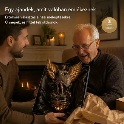 🕊️Szent Mihály őrangyal fali lámpája✨