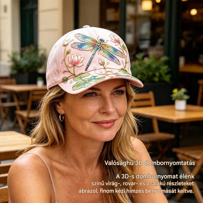 🧢Prémium divatos 3D hímzett baseballsapka, napvédelemmel és árnyékolással