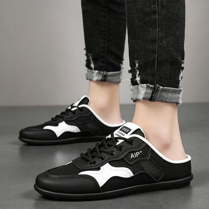 【39-44】Letnie, oddychające, siateczkowe, zakryte klapki sportowe dla mężczyzn🎁Płatność gotówką przy odbiorze