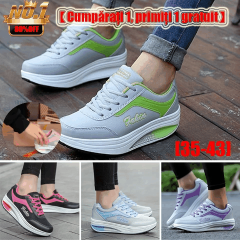 【50% kedvezmény】【35-43】Női divatos, lélegző, hétköznapi sportcipők-U