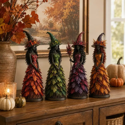 🧙‍♀️Ograniczona czasowo zniżka 50%‍♀️ Zaczarowana figurka jesiennej wiedźmy
