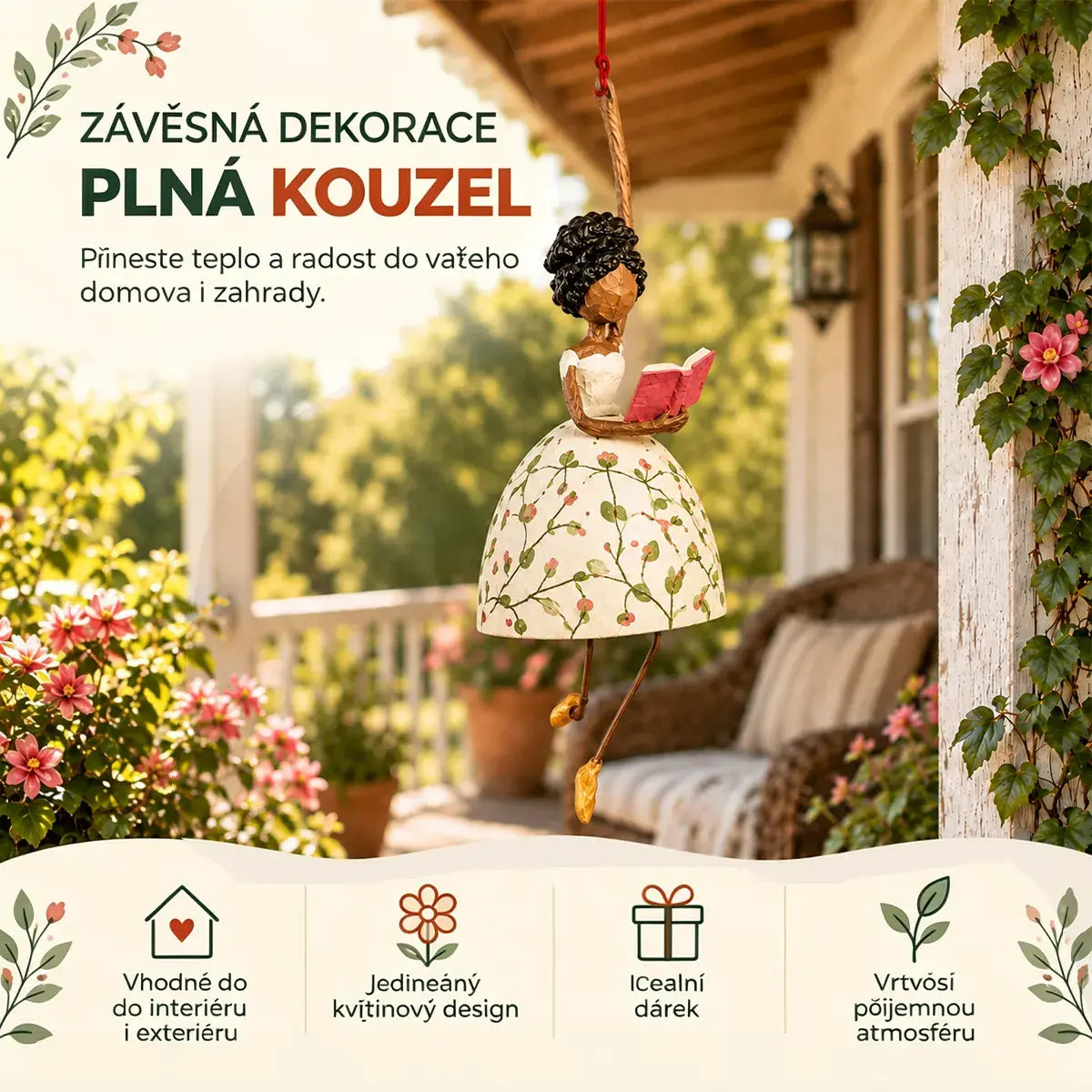 ✨ Vidám, függő dekoráció táncos stílusban