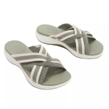 🍃👡【Rozmiary 35-43】2026 Nowe damskie sandały na platformie w dużych rozmiarach na lato