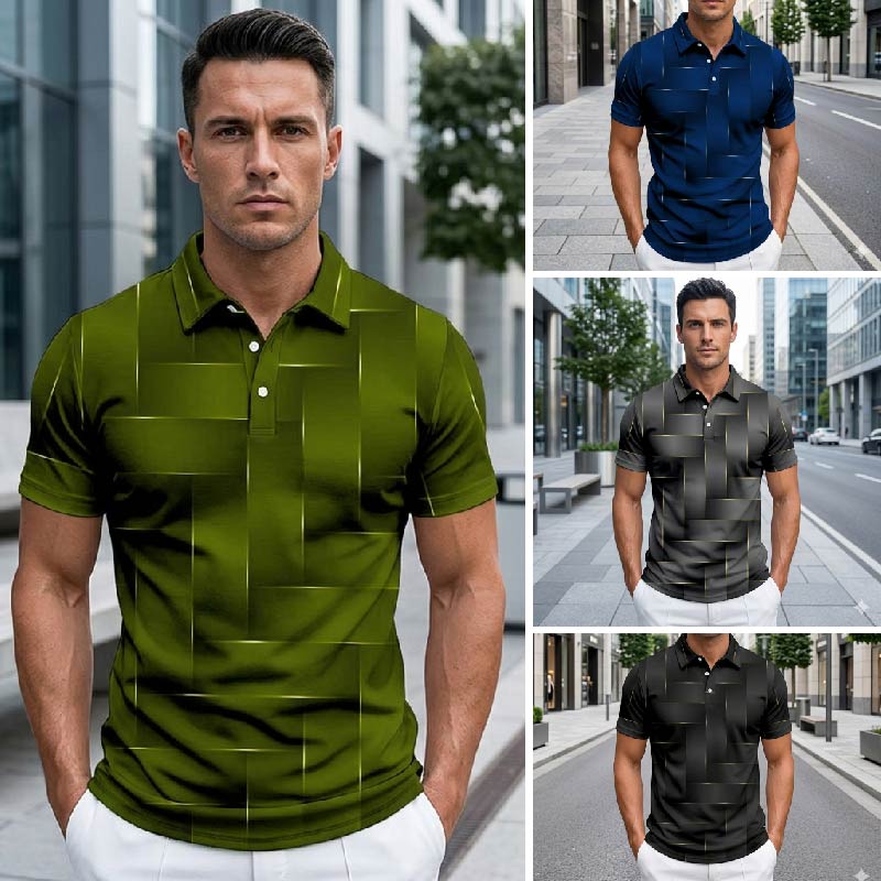 ✨ Férfi pólóing S–5XL – légáteresztő, 2026-os stílus | -50%